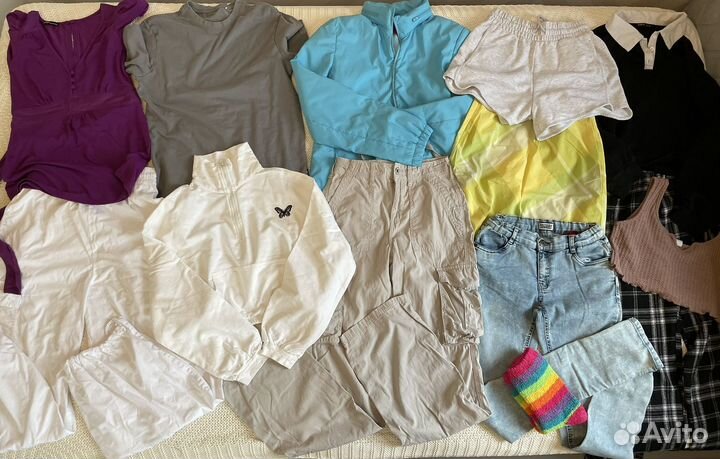 Одежда пакетом на девочку 11-14 лет (146-164см)