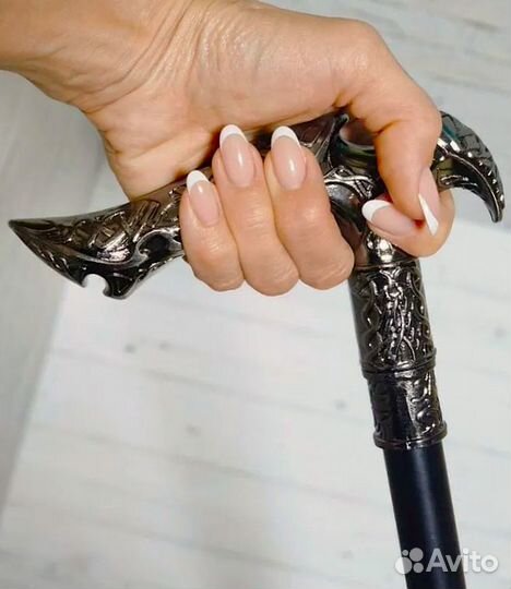 Трость для ходьбы опорная металлическая Красивая