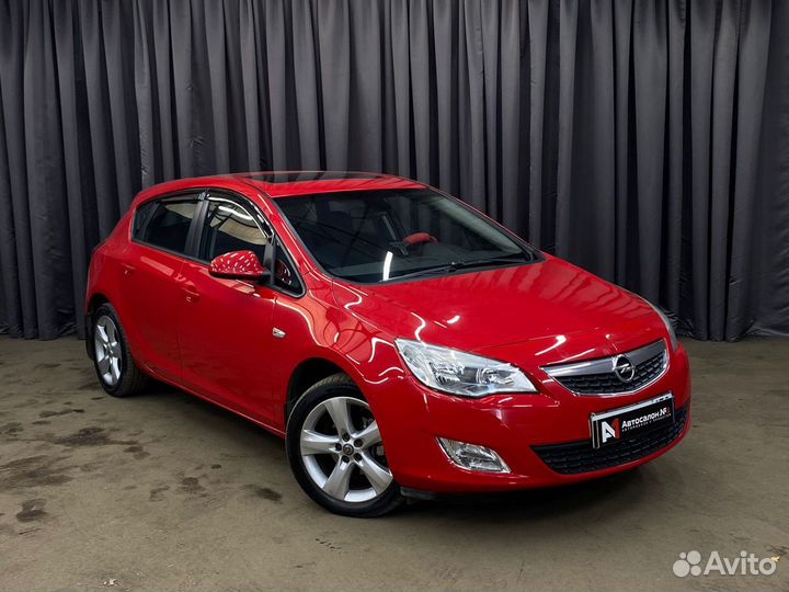 Opel Astra 1.4 AT, 2011, 112 000 км