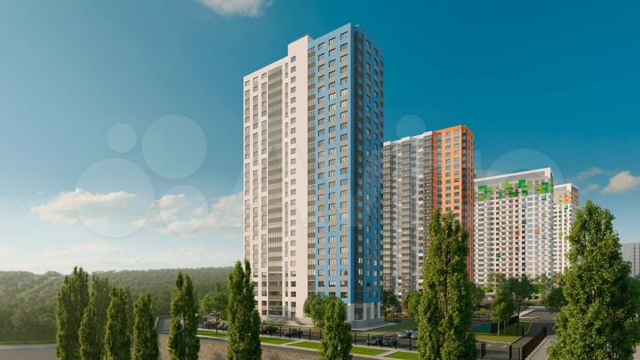 2-к. квартира, 48,9 м², 13/26 эт.