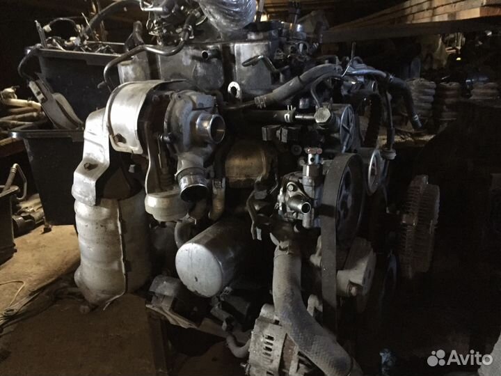 Мотор 4d56 pajero sport 2013 года в разборе