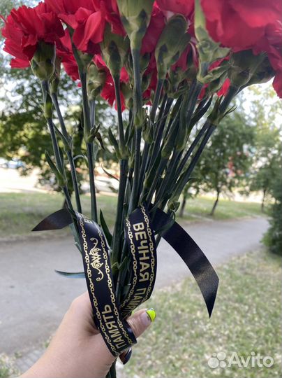 Гвоздика красная опт