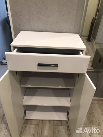 Комод белый глянец