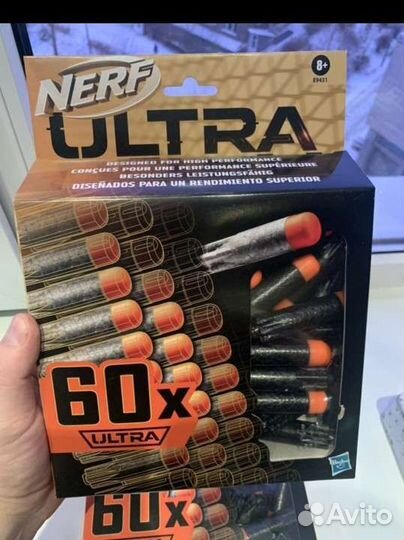 Nerf Ultra стрелы (пули) 60 штук