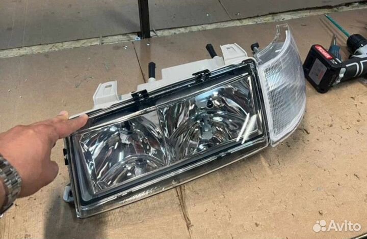 Гладкие стекла фар 2110,2112,2111 под bosch