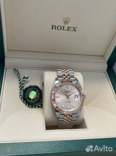 Rolex Datejust 41 Sundust Pink Dial 126331