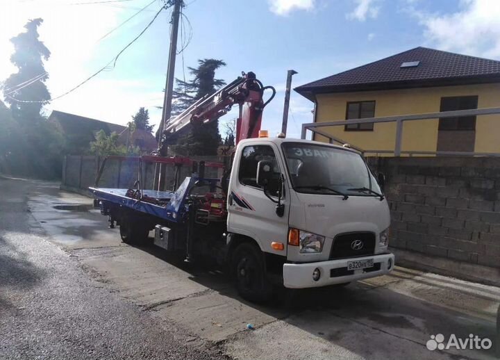 Эвакуатор манипулятор+сдвижка