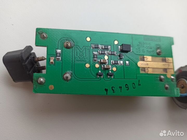 Мотор и плата от машинки для стрижки волос