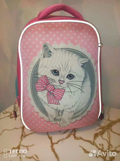 Рюкзак школьный для девочки ортопедический