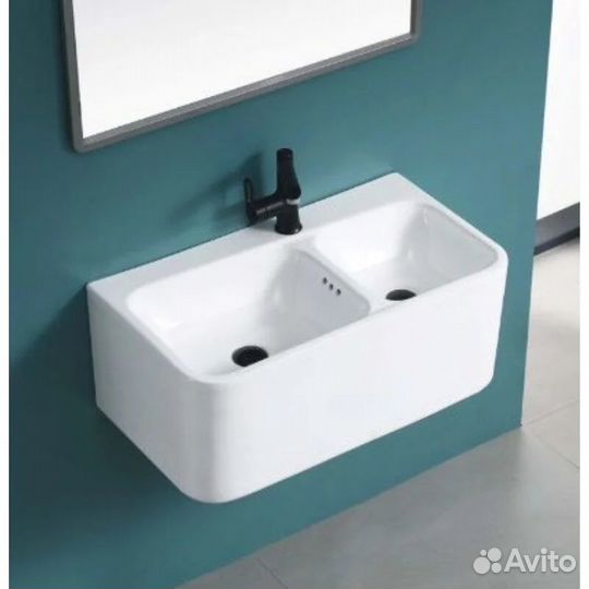 Раковина CeramaLux N A1007 75 подвесная