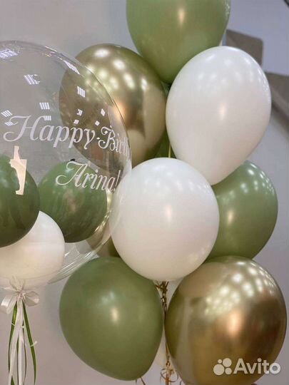 Шары с гелием на выпускной, день рождения
