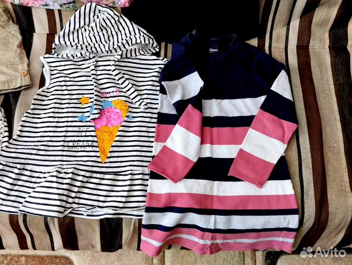 Фирменная одежда для девочки пакетом 130-140