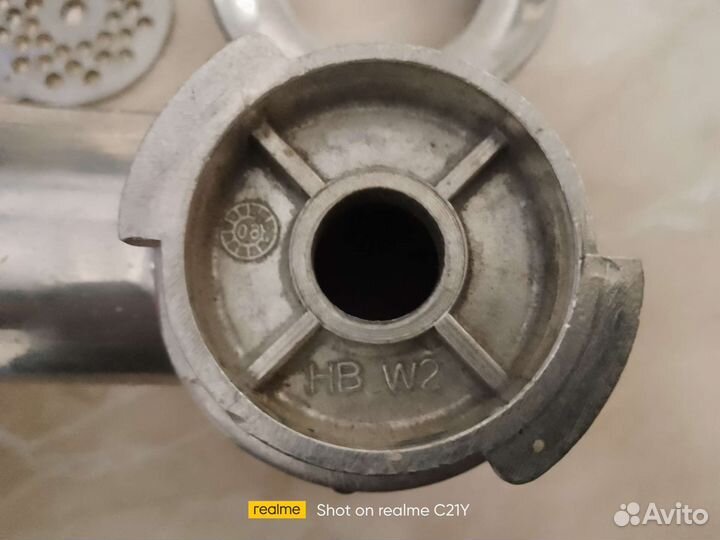 Голова от мясорубки с запчастями