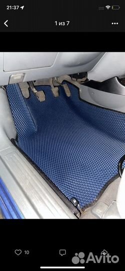 Эва Eva Ева коврики с бортами