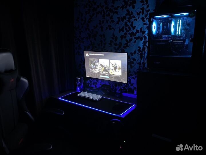 Коврик для мыши с подсветкой RGB