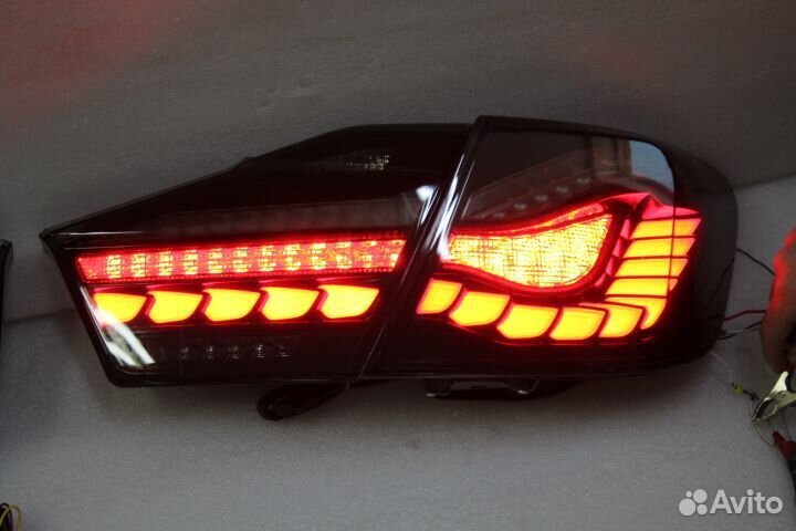 Camry 50 LED Стоп сигналы стиль BMW дымчатые E2ND7