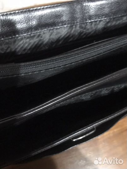 Классный кожаный портфель