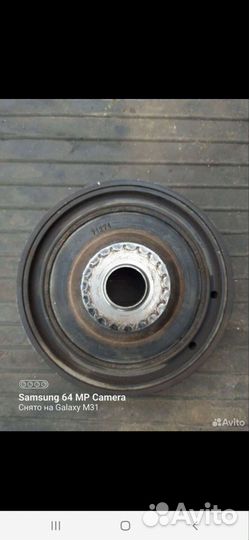 Шкив коленвала рено меган2