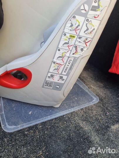 Автокресло britax romer king 2