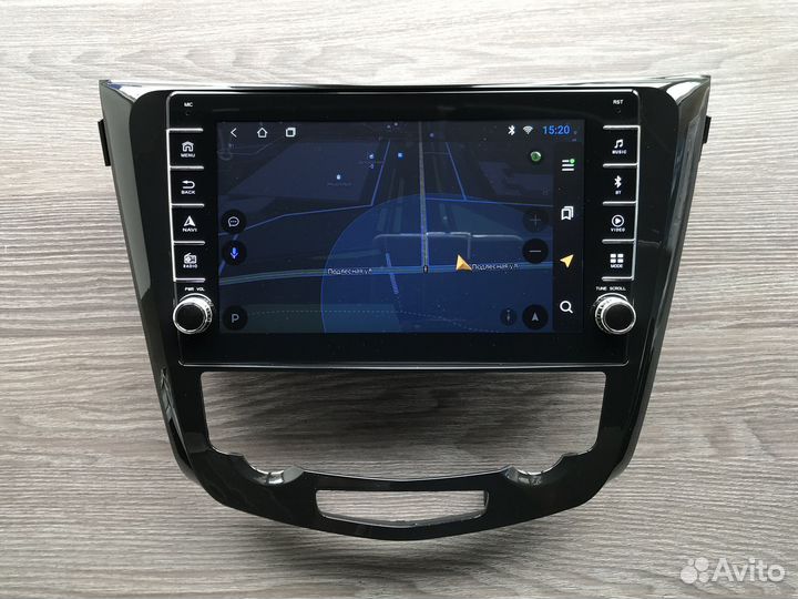 Магнитола Nissan Qashqai 2 + физические кнопки