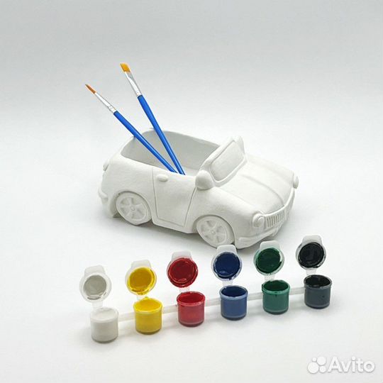 Набор для творчества раскраска машинка
