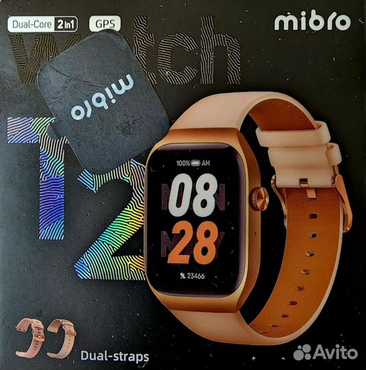 Умные часы Xiaomi Mibro Watch T2 gold