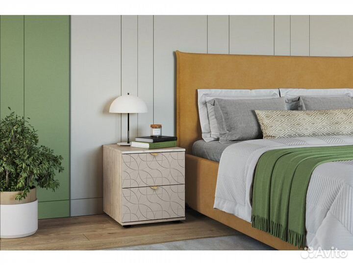 Тумба прикроватная Монблан-1 Lunge Santiago