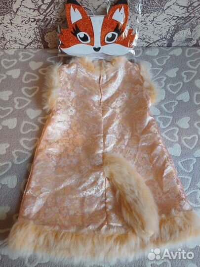 Новогодний костюм лисички