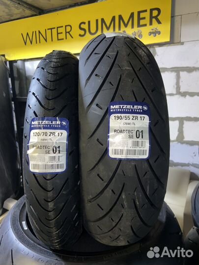 Шины Metzeler Roadtec 01SE 180/55 17, 120/70 17