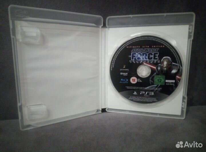 Диск на PS3 Star Wars - the force UnleasheD