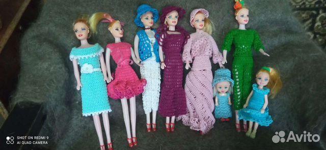 Одежда для барби и др. кукол