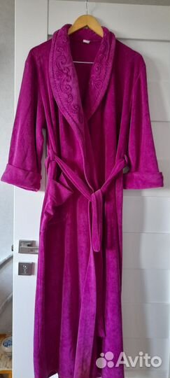 Халат велюровый женский