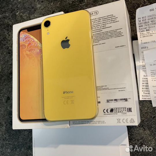 iPhone Xr, 64 ГБ