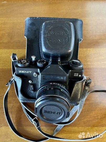 Пленочный Zenit II + helios 77M объектив