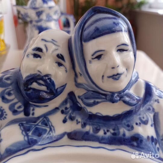 Шкатулка Гжель