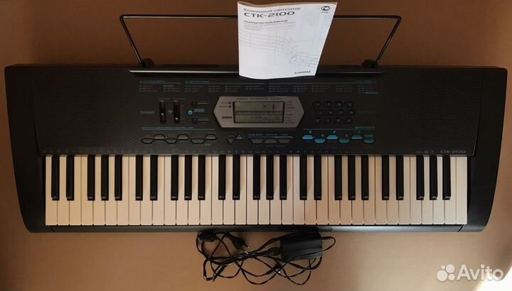 Синтезатор Casio CTK-2100 + чехол