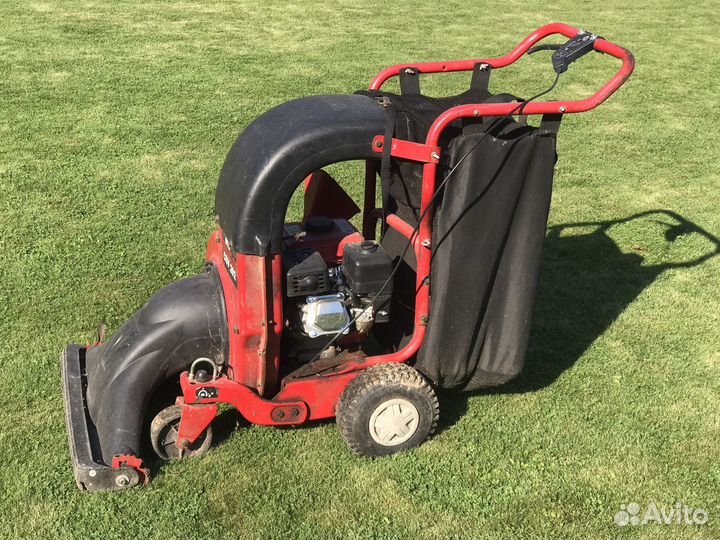 Садовый пылесос бензиновый самоходный