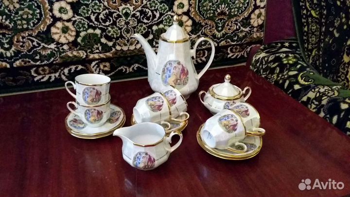 Кофейный сервиз мадонна новый