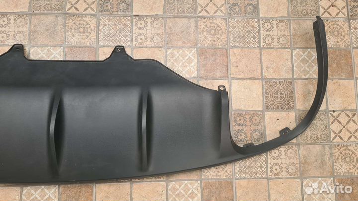 Юбка заднего бампера Porsche Macan