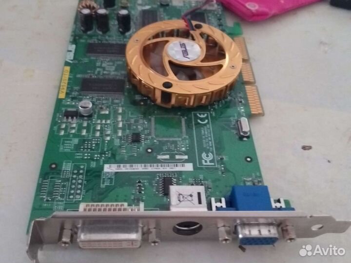 Видеокарта AGP Asus V9520/TD 128 MB