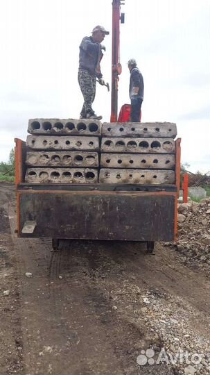 Плиты перекрытия пустотные