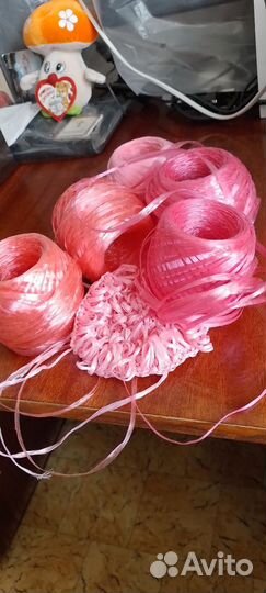 Пряжа для вязания мочалок