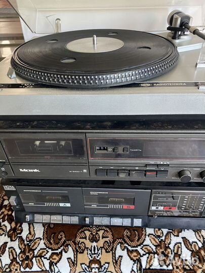 Проигрыватель винила ария 102 маяк 240 нота 220