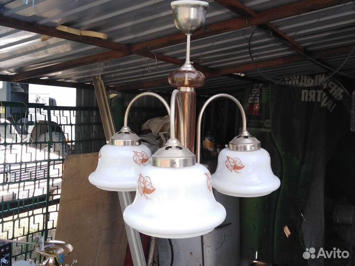 Люстры СССР в ассортименте