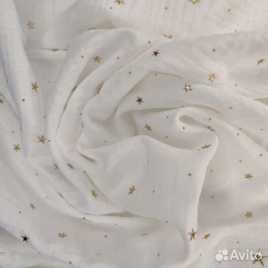 Муслин жатый двухслойный