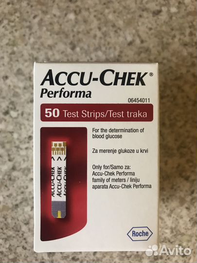 Тест полоски акку чек перформа