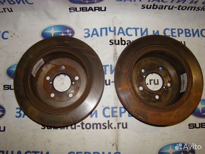 Диск тормозной R BL5-2005г. (Тормозная система, То