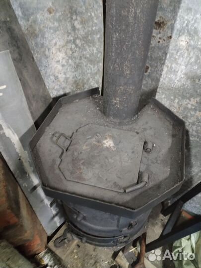 Печь буржуйка в гараж