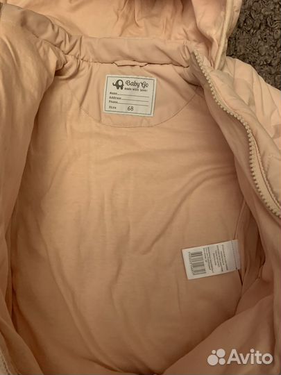 Комбинезон на девочку 68см