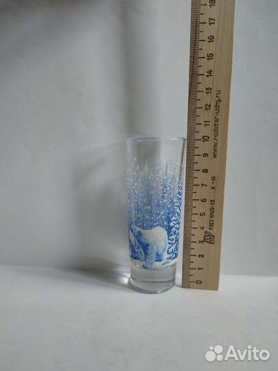 Новый набор 6 стопок Зимняя сказка Россия 50 мл